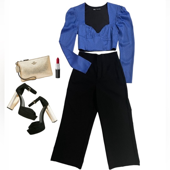 Zara Dots Crop Top - Picture 5 of 7